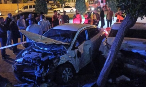 Urfa'da zincirleme kaza! 2 yaralı