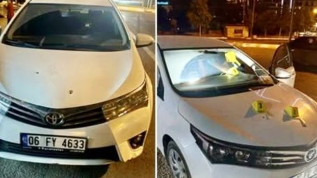 Karaköprü’de Gece Yarısı Silahlı Saldırı: Otomobile Kurşun Yağmuru!